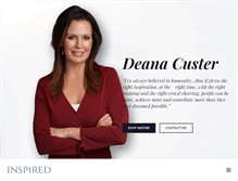 Tablet Screenshot of deanacuster.com